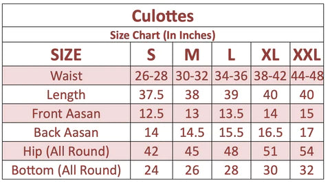 Winter Collection - Culottes for Women in Linen - CLT01