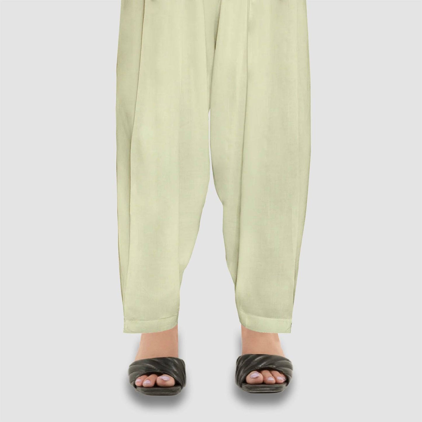 Kunde wali Shalwar for Women in Linen - KSL01 - Dhanak Boutique