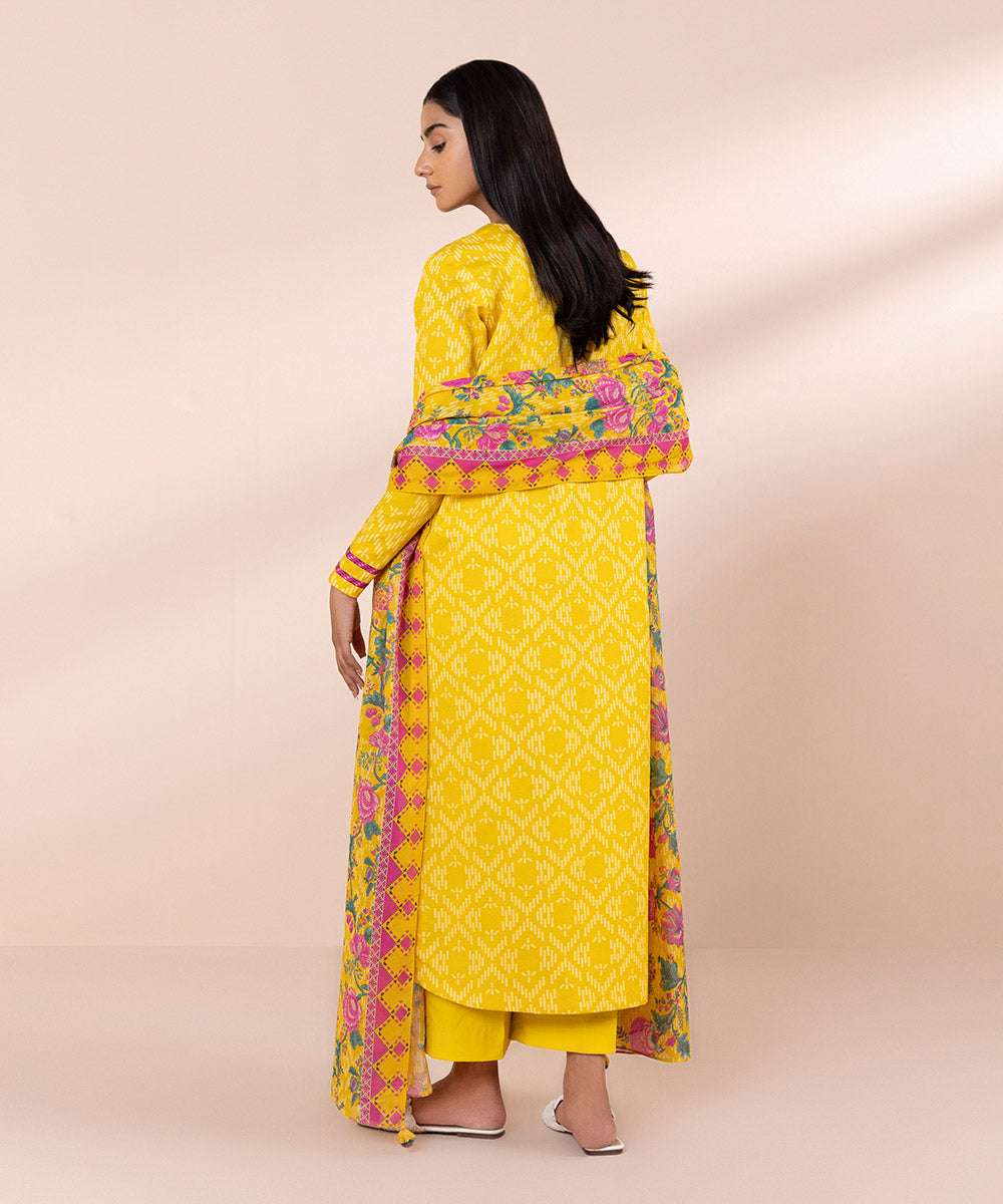 Sapphire - Digital Printed 3 Pieces - Lawn - Unstitched - 0U2DDY24D222