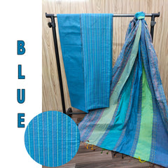 Handwoven Khaadi Fabric Multani Suits - Rangoli 3 Pcs - Unstitched