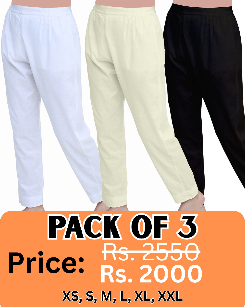 Cotton-Trousers/Pants For Women