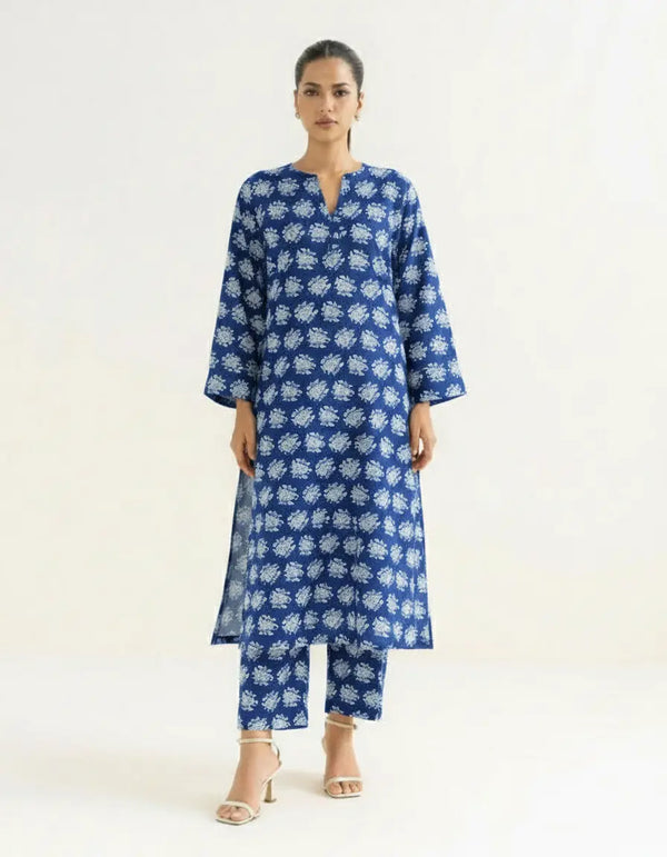 Printed Cotton Shirt and Trouser