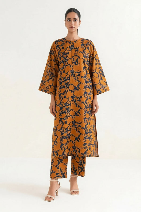 Printed Linen Shirt & Trouser