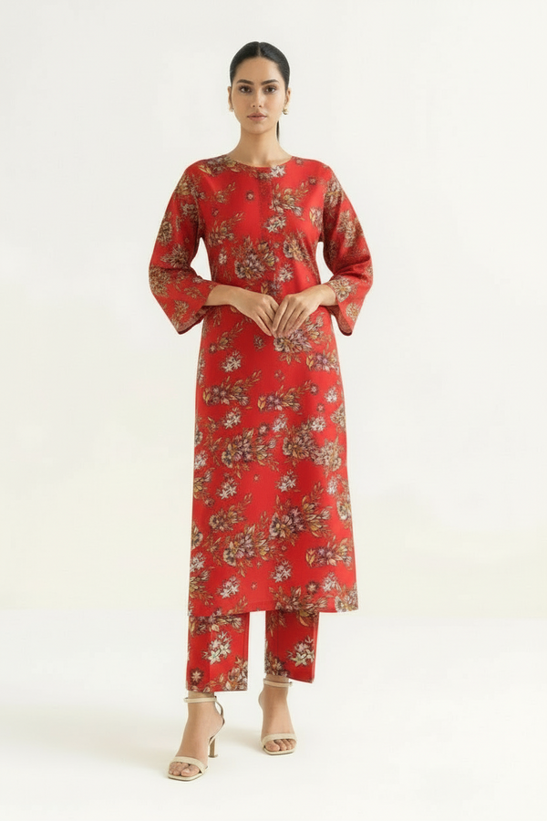 Printed Linen Shirt & Trouser