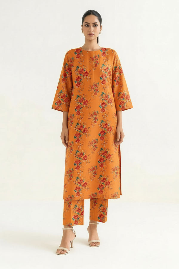 Printed Linen Shirt & Trouser