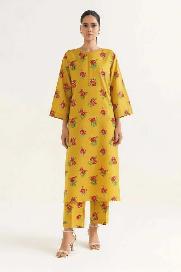 Printed Linen Shirt & Trouser