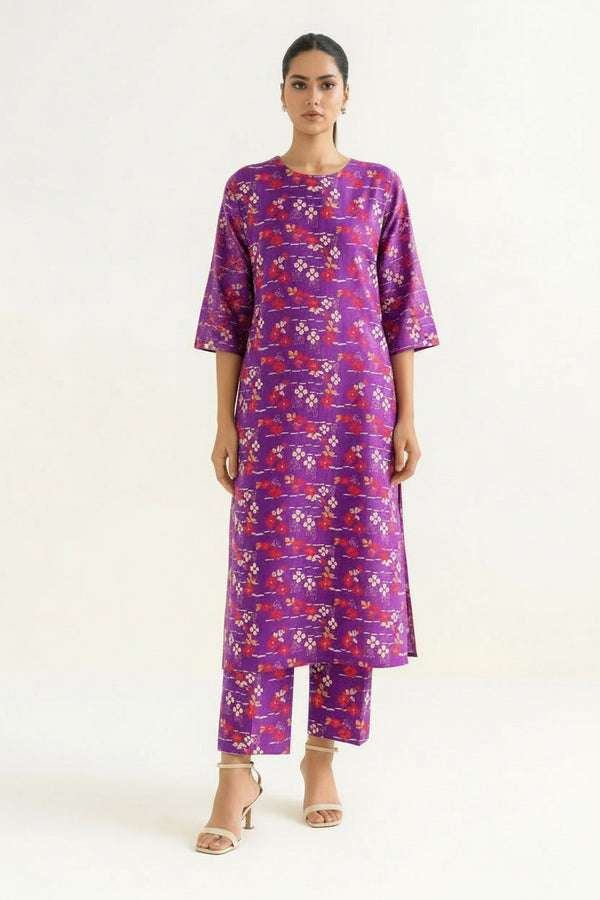 Printed Linen Shirt & Trouser