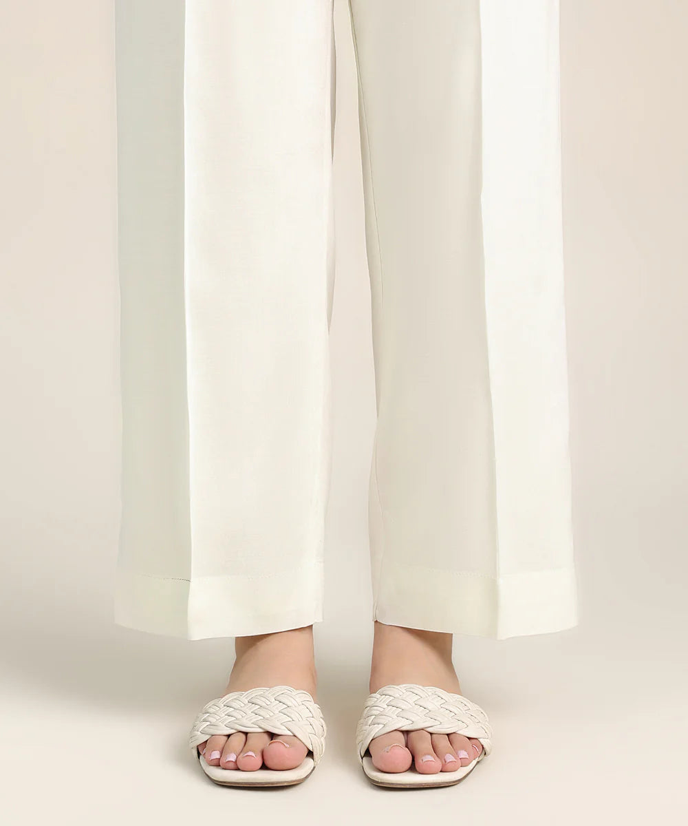 Linen Collection - Basic Trousers for Women in Linen - LBT01