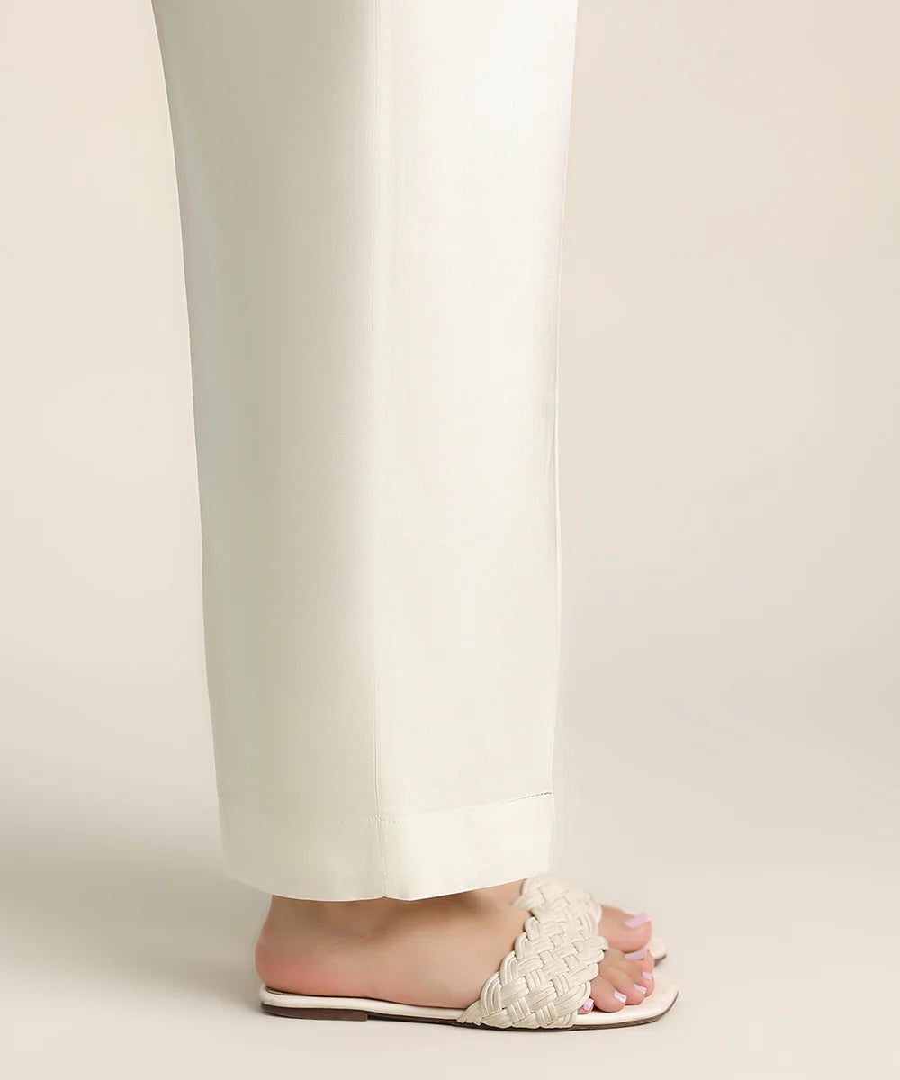 Linen Collection - Basic Trousers for Women in Linen - LBT01